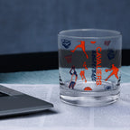 Set of 2 Virginia Cavaliers Sketch 14oz Rocks Glasses