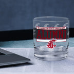Set of 2 Washington State Cougars 14oz Alumni Rocks Glasses