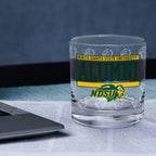 Set of 2 North Dakota State Bisons 14oz Alumni Rocks Glasses