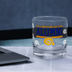 Set of 2 Albany State Rams 14oz XD Alumni Rocks Glasses