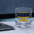 Set of 2 North Carolina A&T Aggies 14oz XD Alumni Rocks Glasses