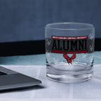 Set of 2 North Carolina Central Eagles 14oz XD Alumni Rocks Glasses