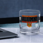 Set of 2 Tuskegee Golden Tigers 14oz XD Alumni Rocks Glasses