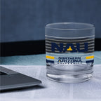 Set of 2 Northern Arizona Lumberjacks 14oz Ring Rocks Glasses