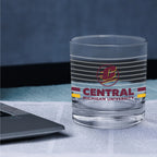 Set of 2 Central Michigan Chippewas 14oz Ring Rocks Glasses