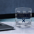 Set of 2 Xavier Musketeers 14oz Alumni Rocks Glasses