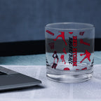 Set of 2 St. Johns Basketball Sketch 14oz Rocks Glasses