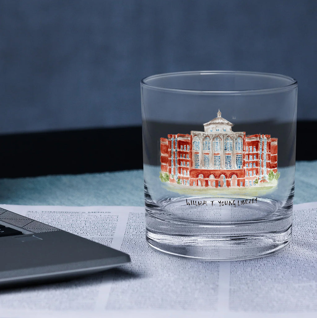 14oz Kentucky Wildcats Laura Wilcox University Collection 2-Pack Glass Set