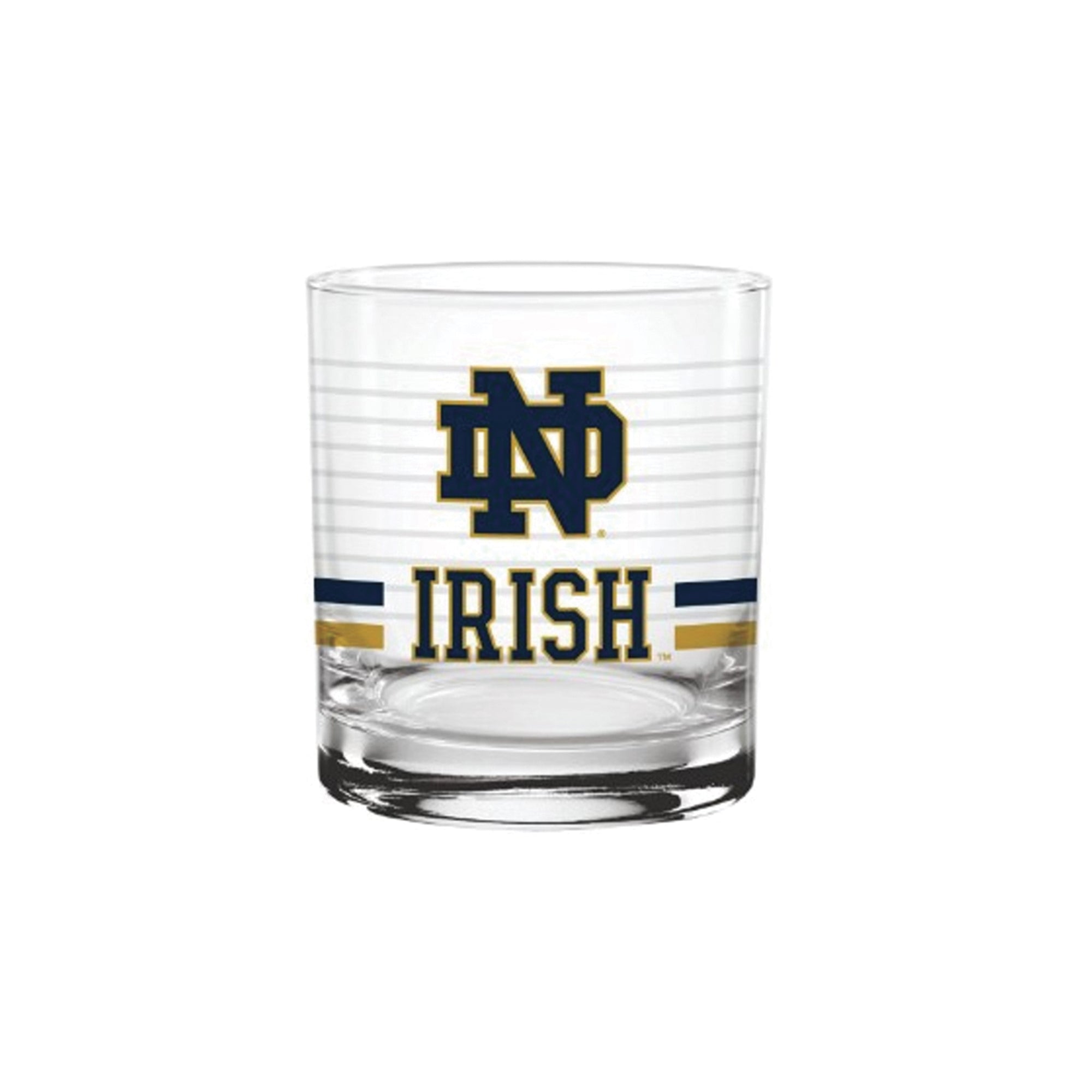 14oz Notre Dame Ring Rocks Glass