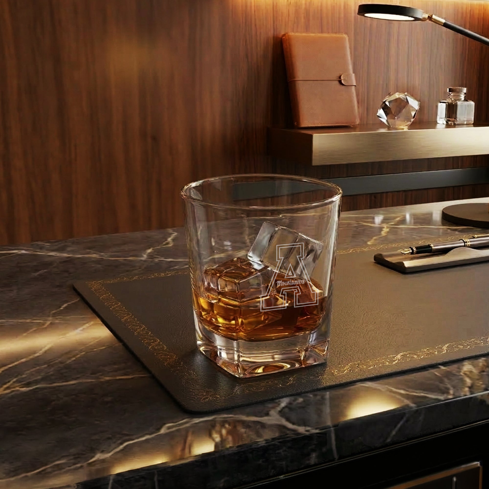 App State Mountaineers 5-piece Decanter Set