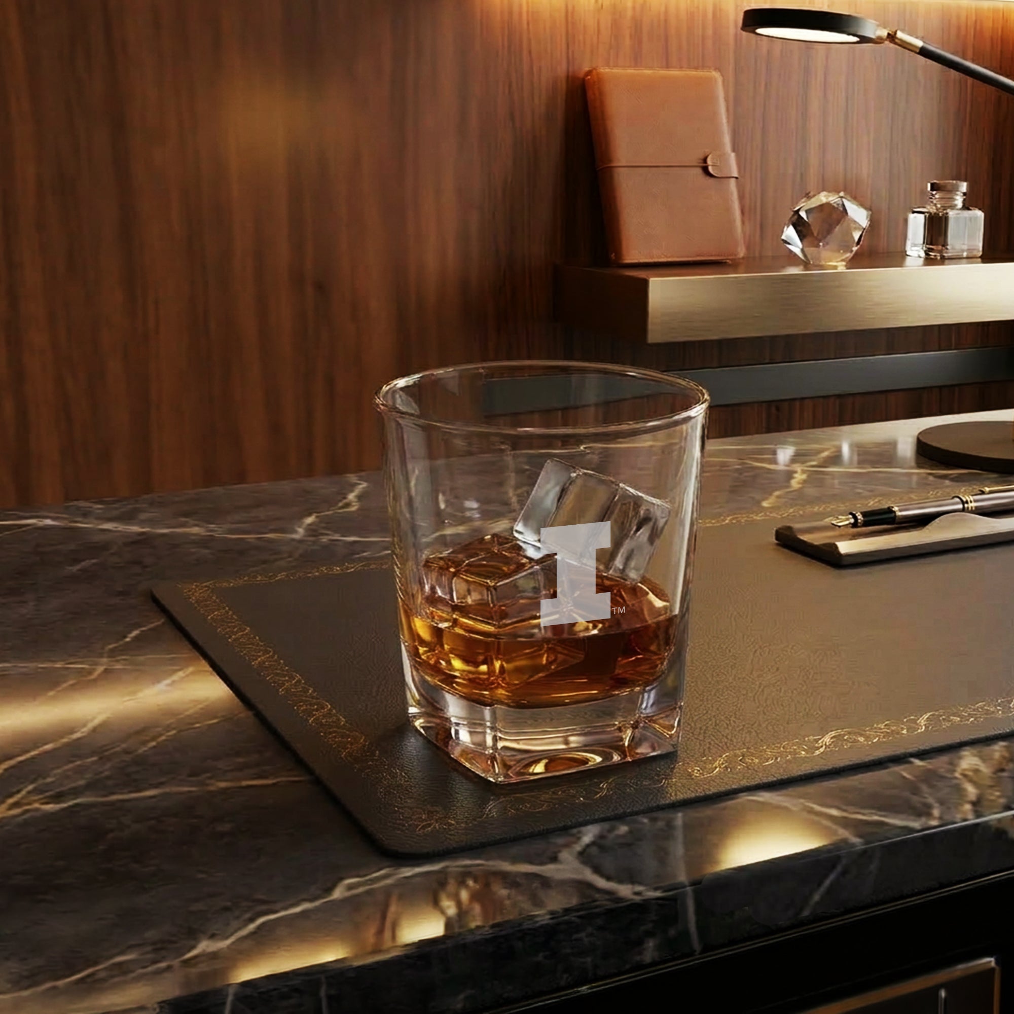 Illinois Fighting Illini 5-piece Decanter Set