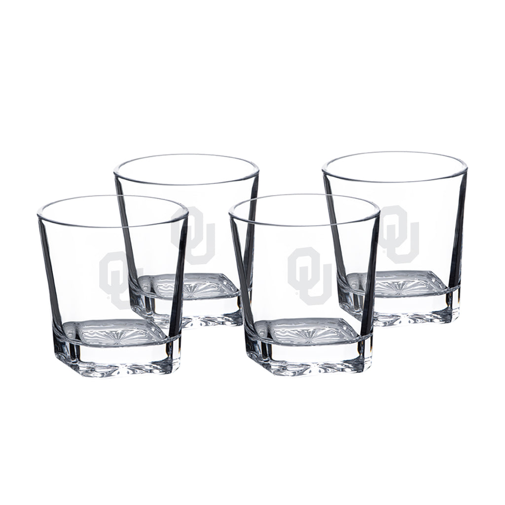Oklahoma Sooners 5-piece Decanter Set