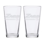 16oz Gonzaga Bulldogs Etched Slogan Pint 2 Pack