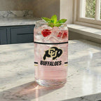 Set of 2 Colorado Buffaloes 16oz XD Ring Can Glasses