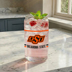 Set of 2 Oklahoma State Cowboys 16oz XD Ring Can Glasses
