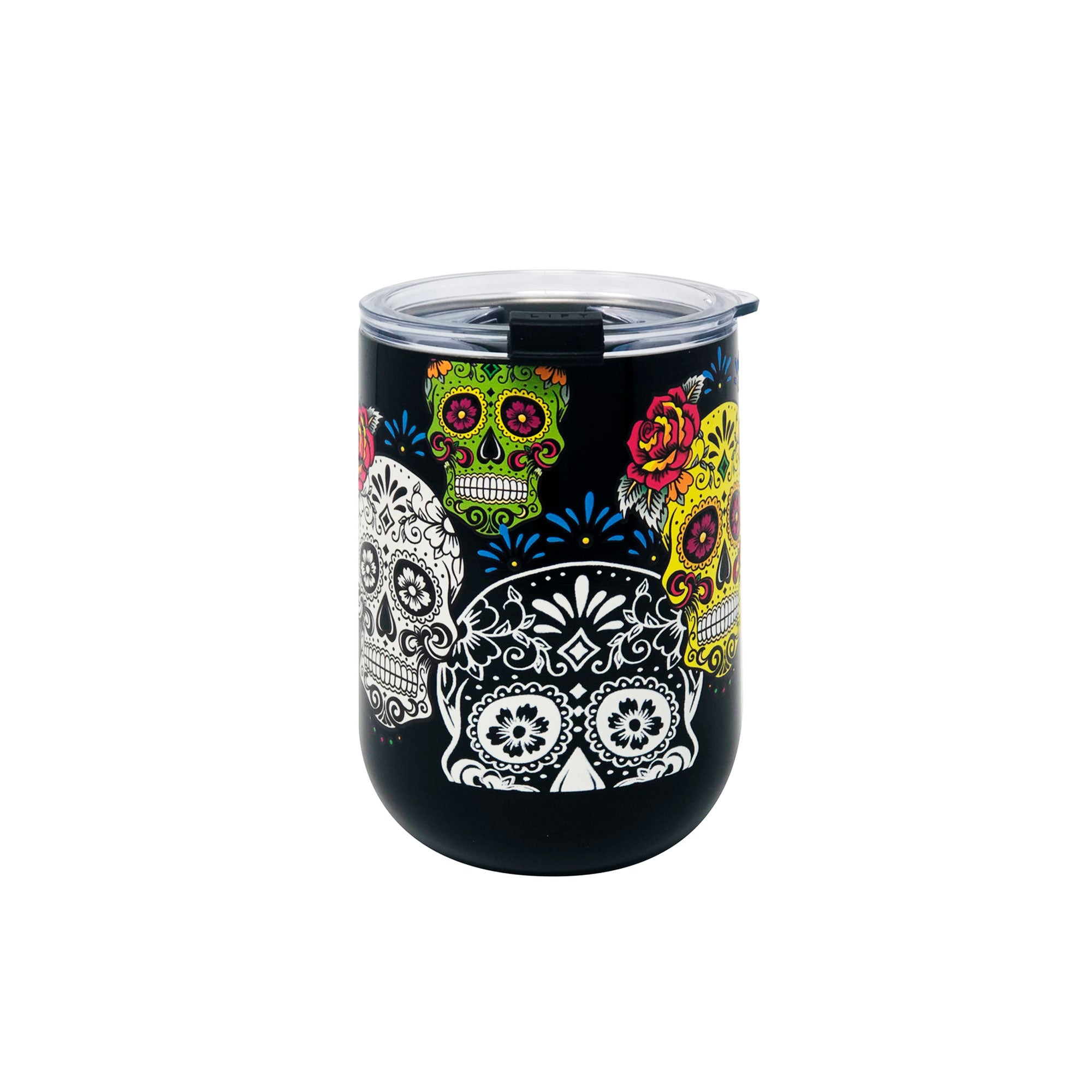 18oz Dia de los Muertos Curved Tumbler