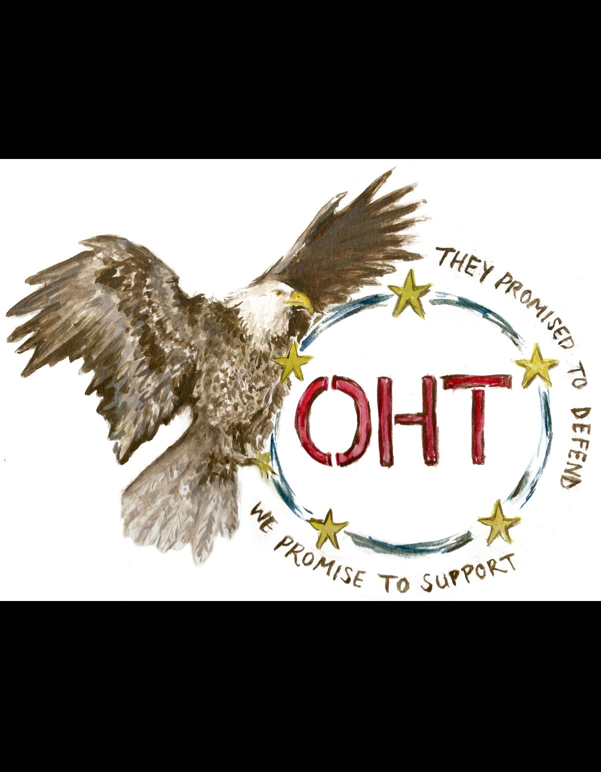 36oz OHT Eagle Tumbler