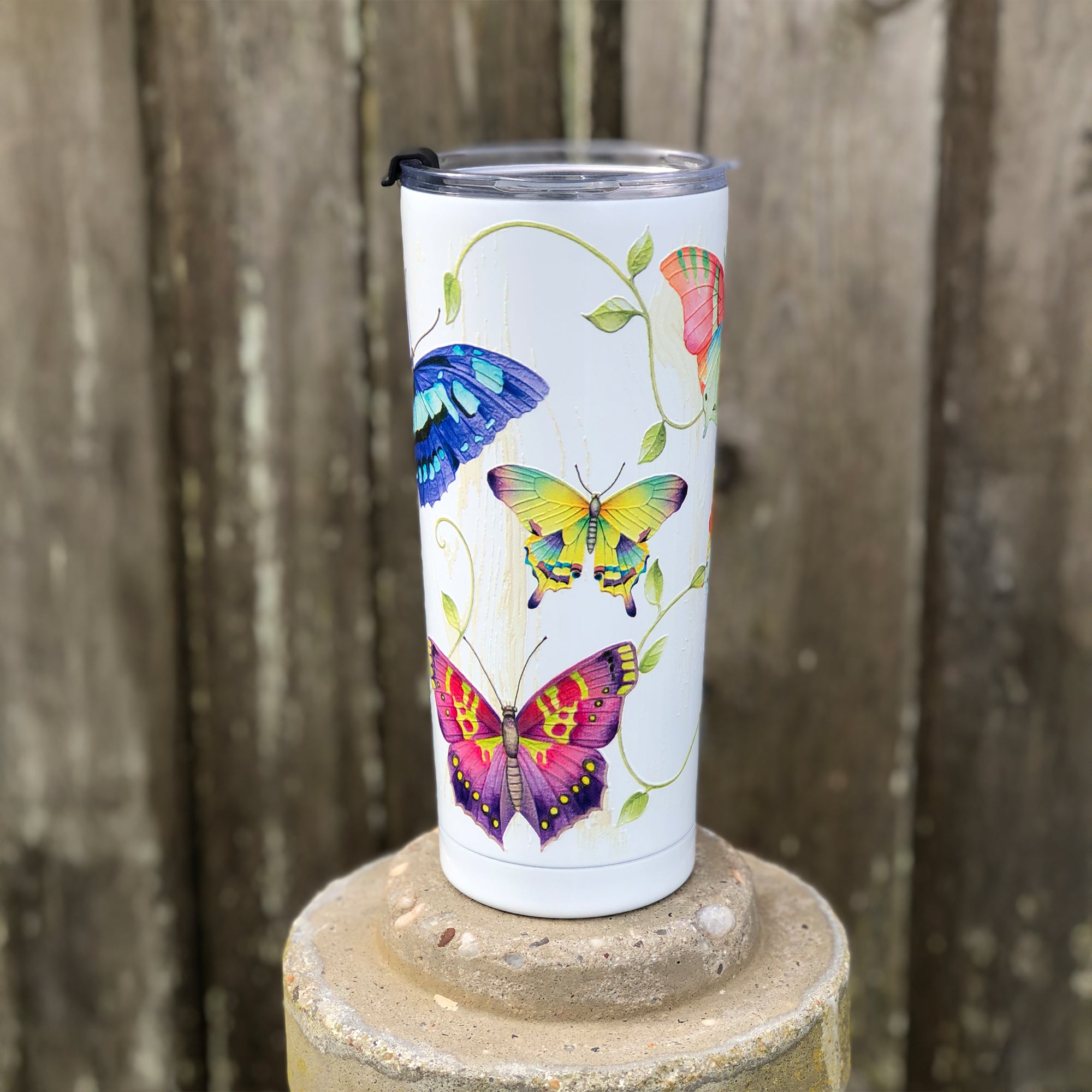 Butterflies 24 oz Tumbler