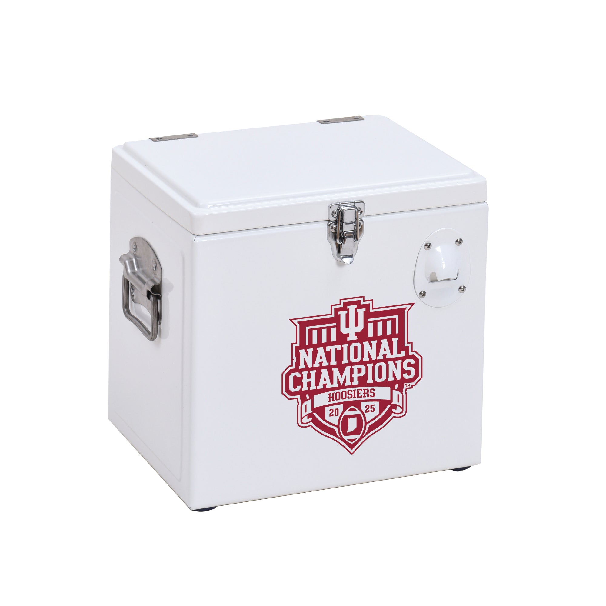 2025 CFP Football National Champions Indiana Hoosiers 16qt Party Cooler