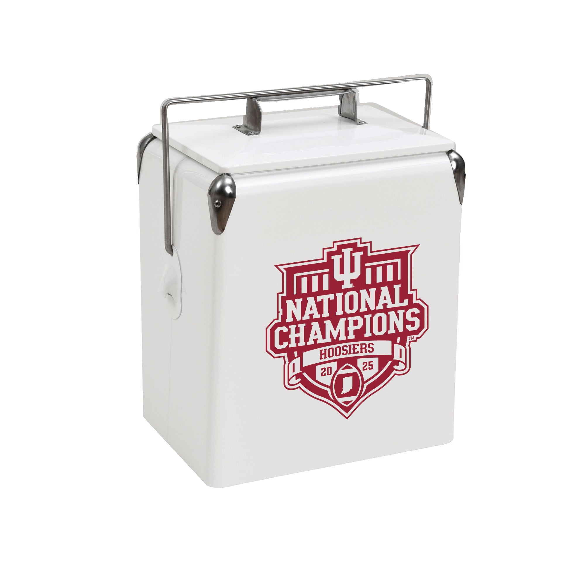 2025 CFP Football National Champions Indiana Hoosiers 18qt Vintage Party Cooler