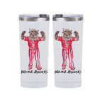 Indiana Hoosiers Mascot by Laura Wilcox 24oz Stainless Steel Tumbler