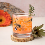 Set of 2 Tennessee Volunteers 14oz Local Rocks Glasses