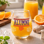 Set of 2 Clemson Tigers Alumni 15oz Stemless