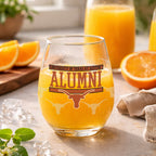 Set of 2 Texas Longhorns Alumni 15oz Stemless