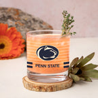 Set of 2 Penn State Nittany Lions 14oz Ring Rocks Glasses