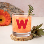 Set of 2 Wisconsin Badgers College Vault Sketch 14oz Rocks Glasses