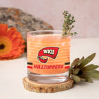Set of 2 Western Kentucky Hilltoppers 14oz Ring Rocks Glasses