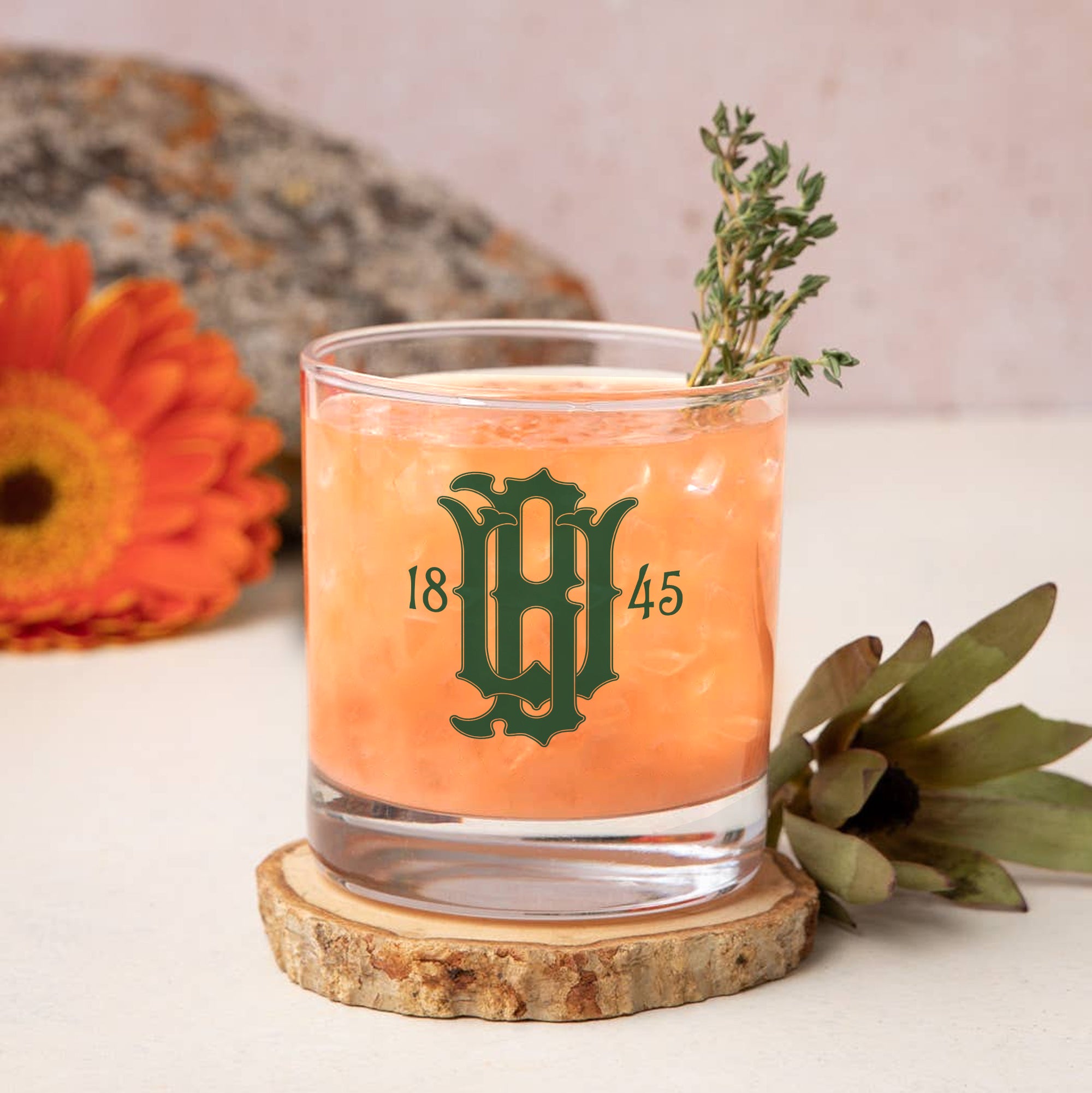 Set of 2 Baylor Bears College Vault Sketch 14oz Rocks Glasses