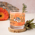 Set of 2 Gonzaga Bulldogs Campus Line Art 14oz Rocks Glasses