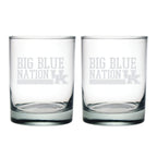 14oz Kentucky Wildcats Etched Slogan DOF 2 Pack