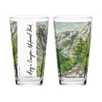 16oz Kings Canyon National Park 2-Pack Pint Set by Laura Wilcox