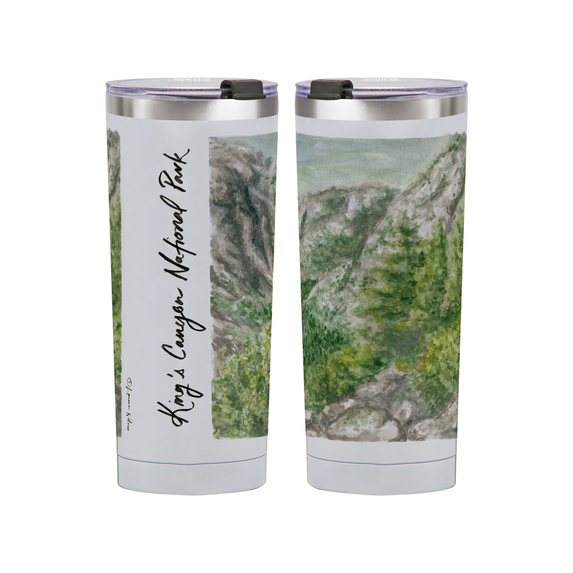 Kings Canyon National Park 24oz Stainless Steel Tumbler by Laura Wilcox