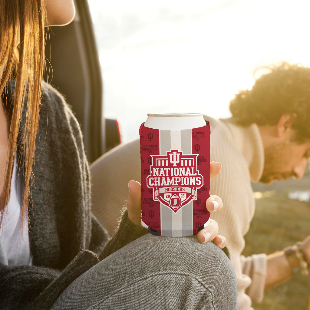 2025 CFP Football National Champions Indiana Hoosiers 2-Pack Pocket Coolie