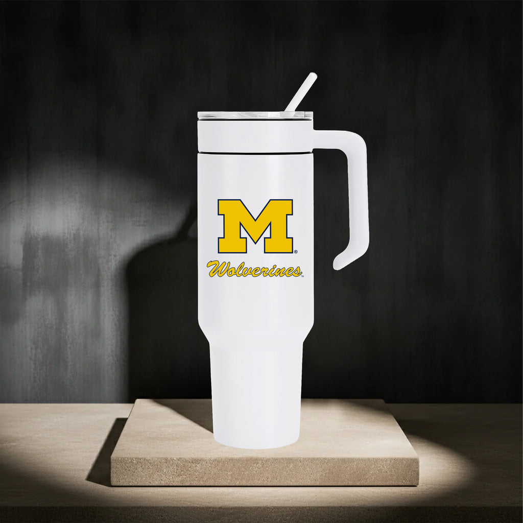 48oz Michigan Wolverines Combo Tumbler