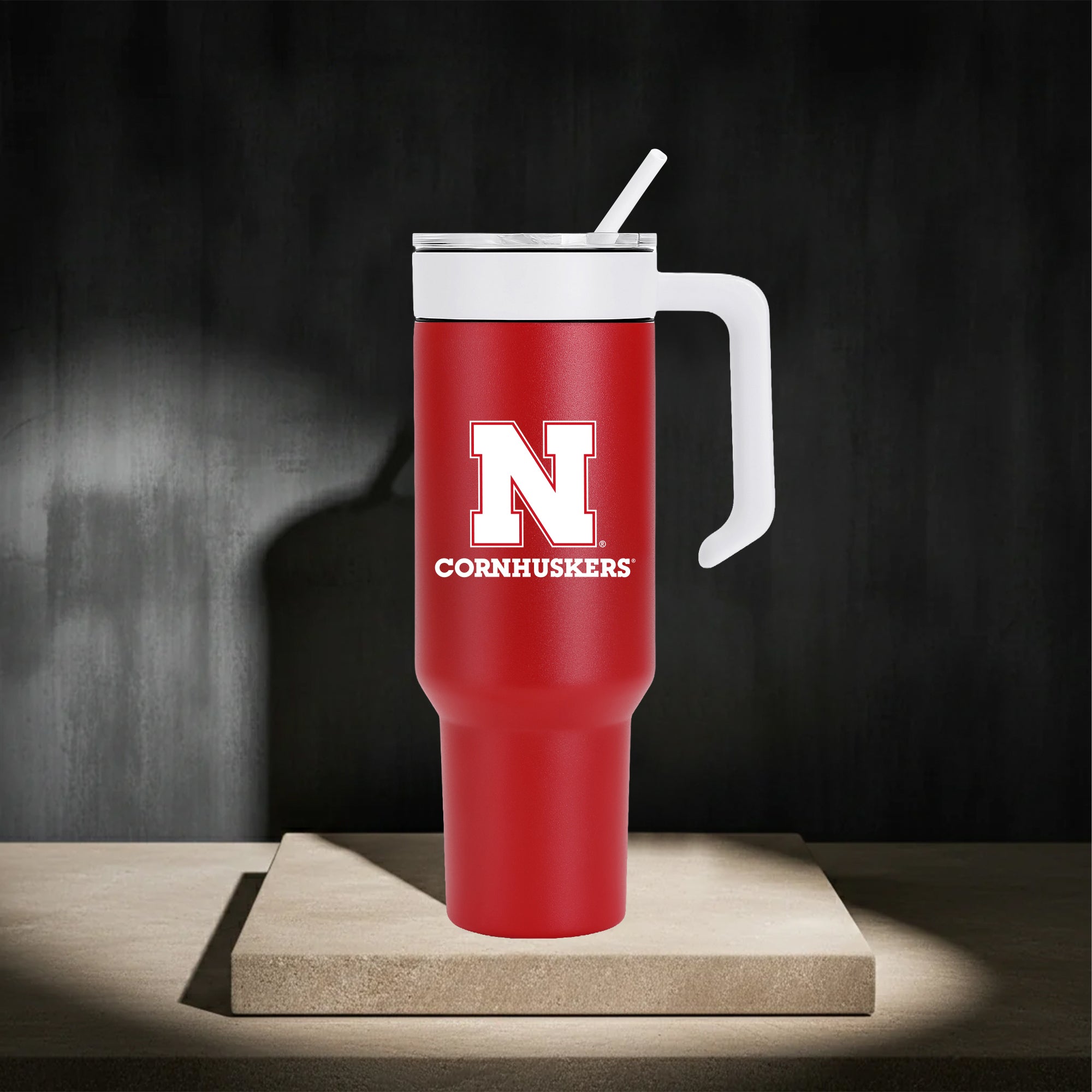 48oz Nebraska Cornhuskers Combo Tumbler