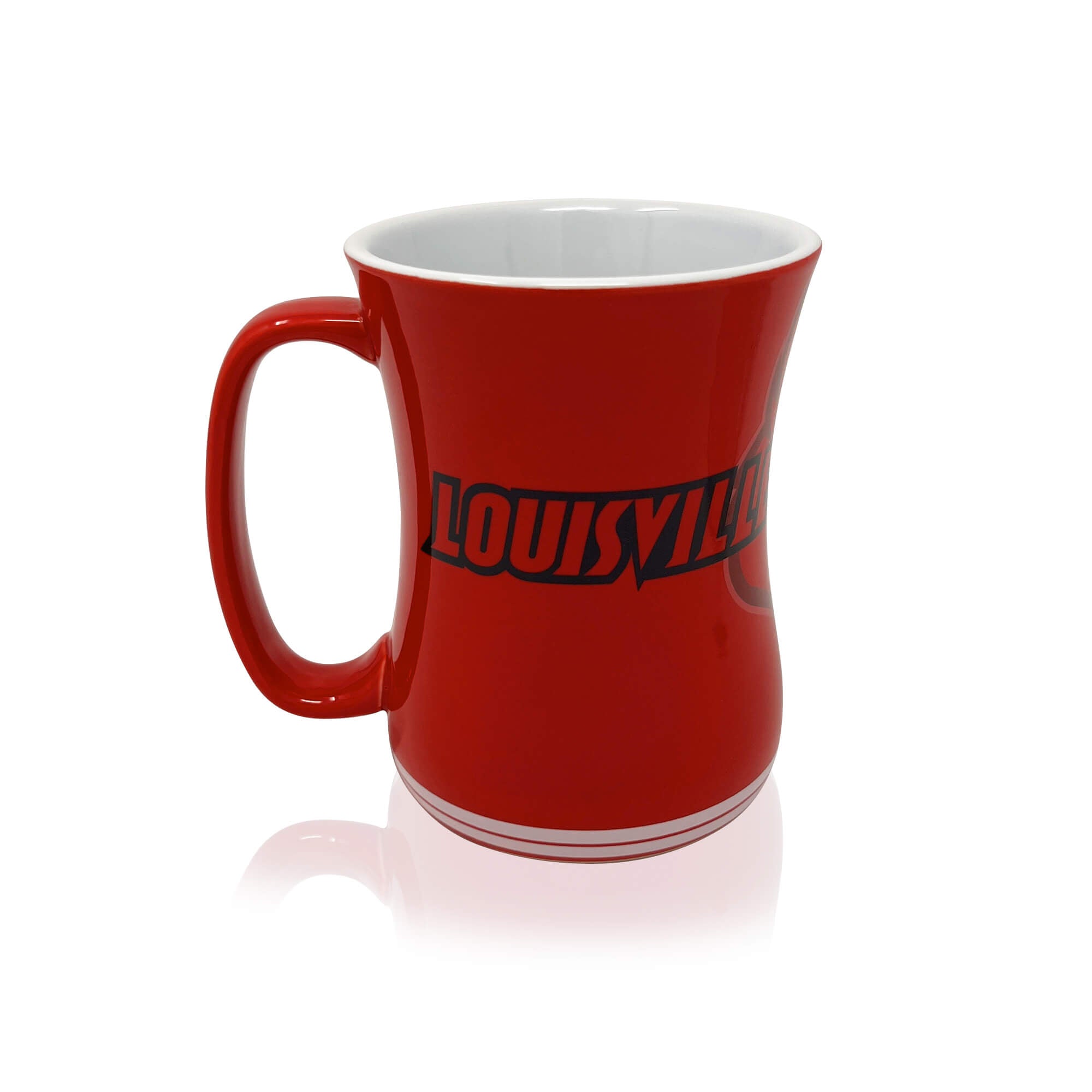 16oz Louisville Cardinals Sculpted Barista Mug