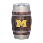 15oz Michigan Wolverines Barrel Tumbler