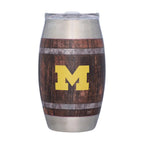 15oz Michigan Wolverines Barrel Tumbler