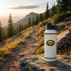 34oz Iowa Hawkeyes Alumni Aqua Bottle
