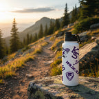 K-State Wildcats 34oz Stainless Steel Medley Aqua Bottle