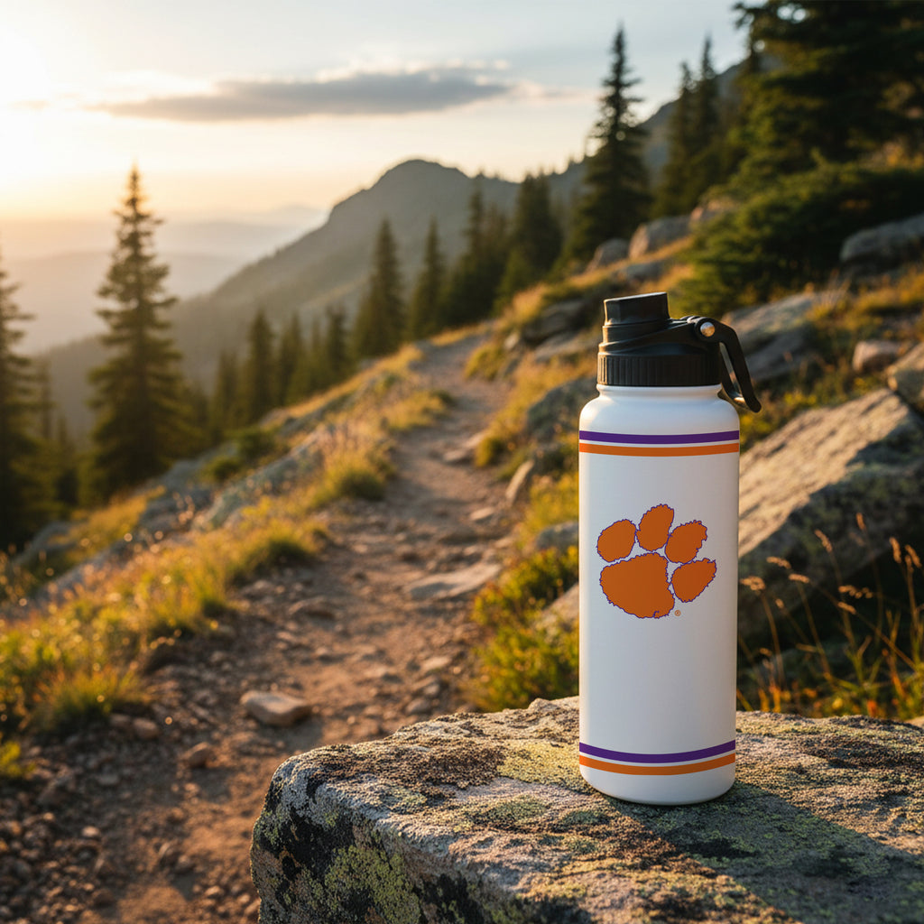 34oz Clemson Tigers Alumni Aqua Bottle