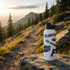 Florida Gators 34oz Stainless Steel Medley Aqua Bottle