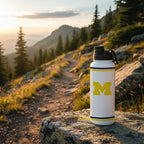 34oz Michigan Wolverines Alumni Aqua Bottle