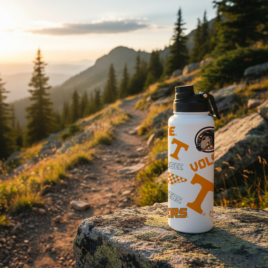 Tennessee Volunteers 34oz Stainless Steel Medley Aqua Bottle