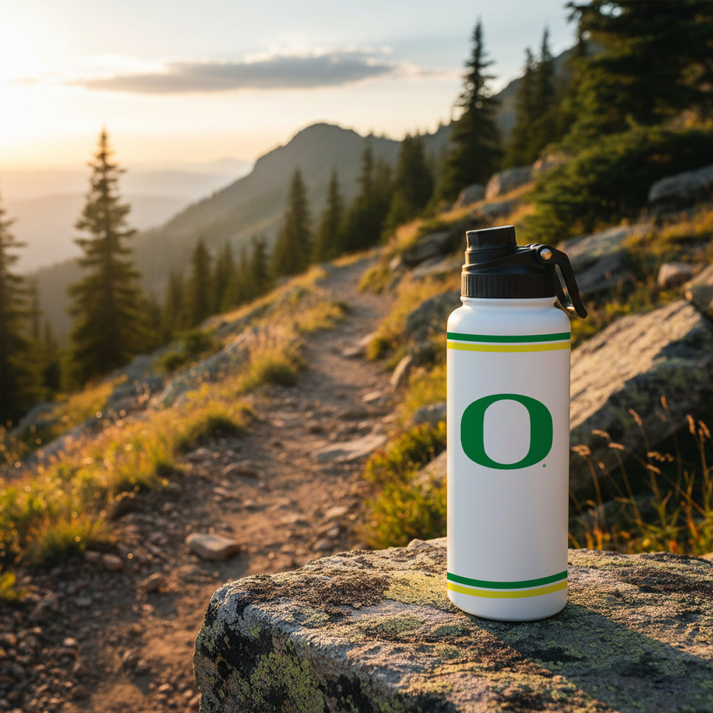 34oz Oregon Ducks Alumni Aqua Bottle