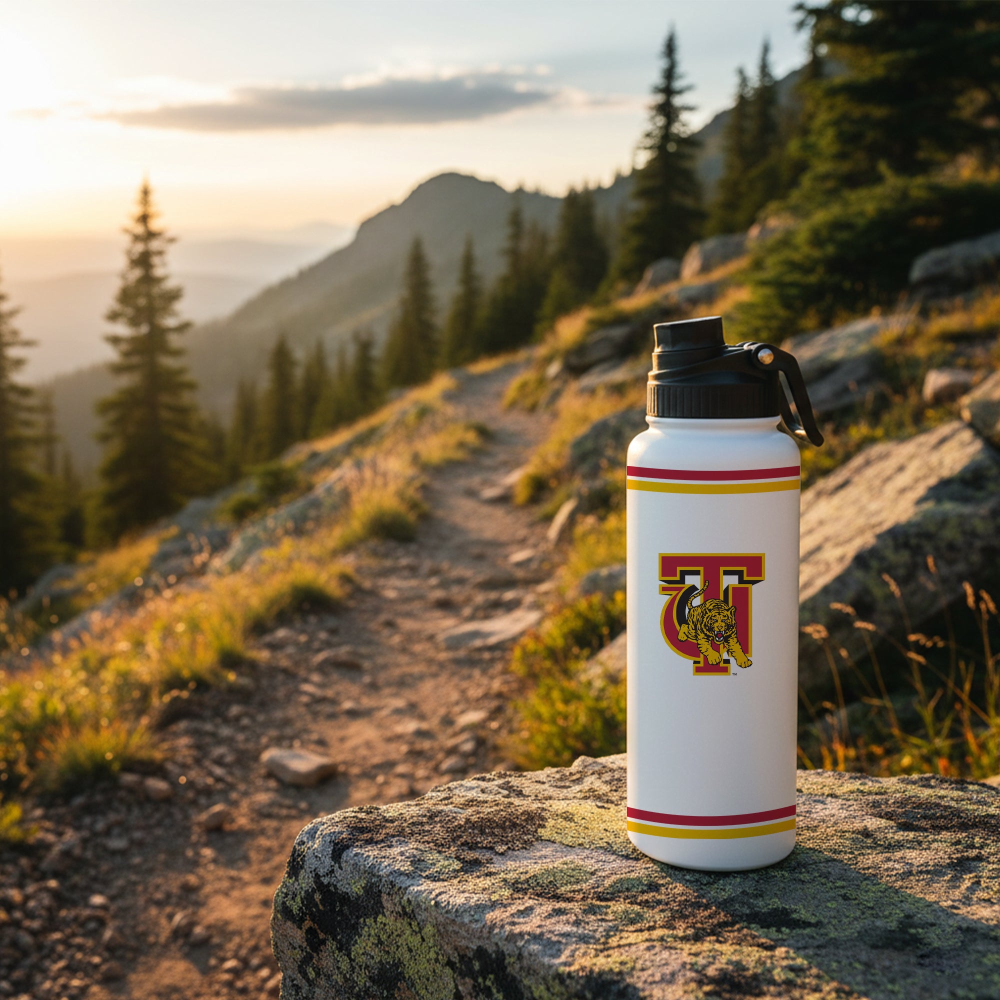 34oz Tuskegee Golden Tigers Alumni Aqua Bottle